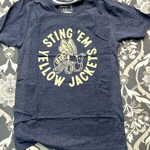 Sting Em yellow jackets, T-shirt, new home field, size small Georgia Tech